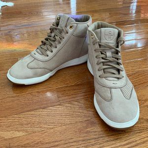 Cole Haan Mauve Suede High Top Sneakers